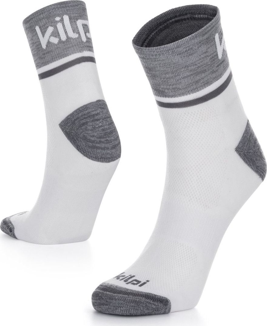 Unisex sportovní ponožky KILPI Speed bílé Velikost: 35