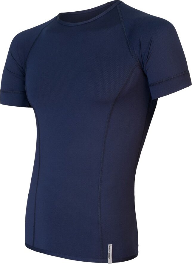 Pánské funkční triko SENSOR Coolmax Tech deep blue Velikost: XL, Barva: Modrá