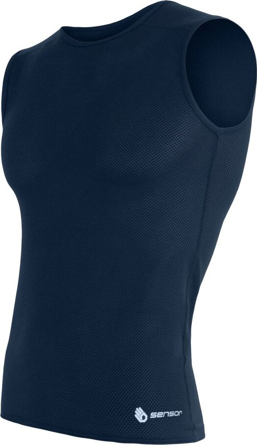 Pánské funkční tílko SENSOR Coolmax Air deep blue Barva: Modrá, Velikost: XL