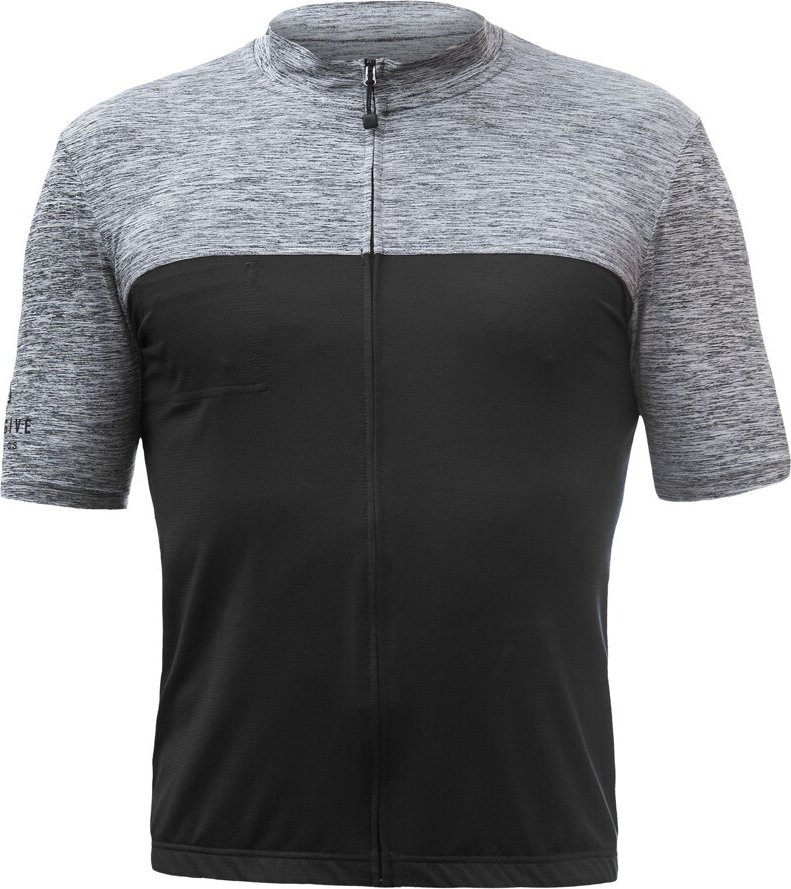 Pánský cyklistický dres SENSOR Cyklo Motion černá/šedá Velikost: L, Barva: šedá