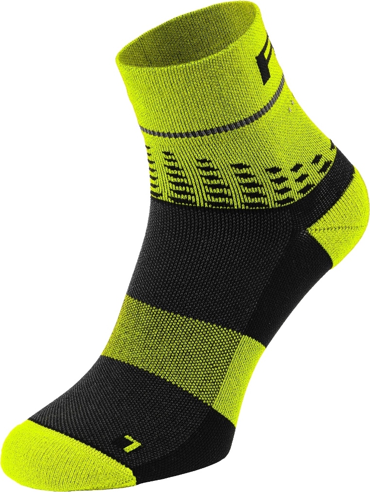 Cyklistické ponožky R2 Detect žlutá Velikost: S (35 - 38)