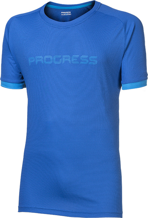 Pánské sportovní tričko PROGRESS Trick modrá Velikost: S