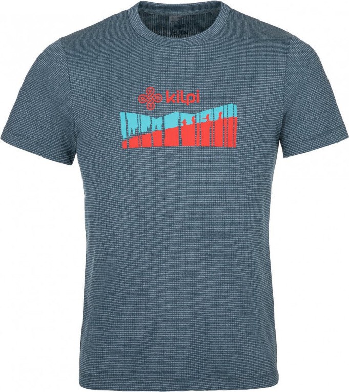 Pánské outdoorové tričko KILPI Giacinto-m tyrkysová Velikost: M