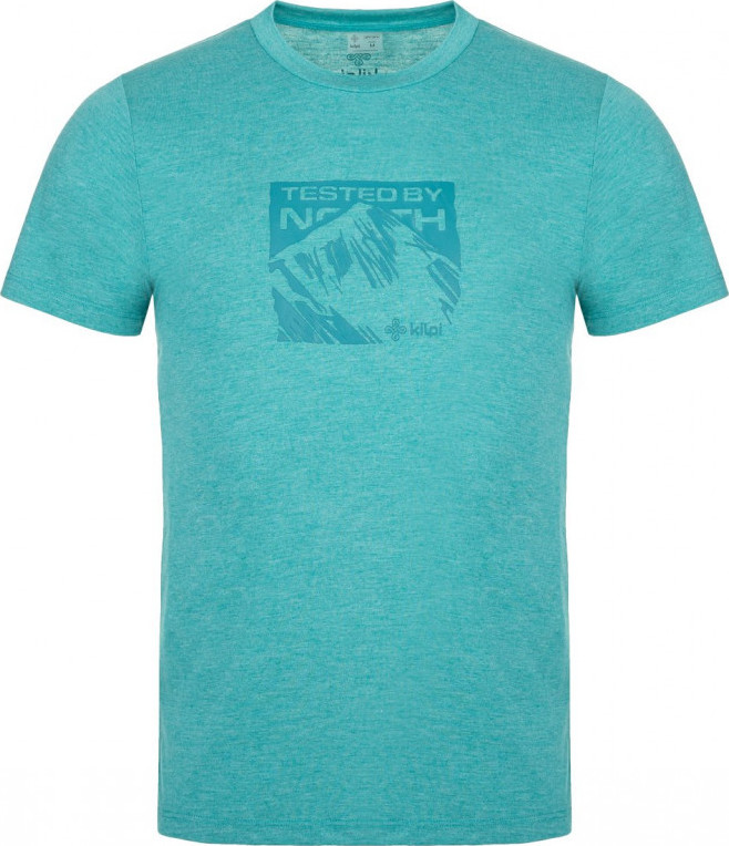 Pánské outdoorové tričko KILPI Garove-m tyrkysová Velikost: XS