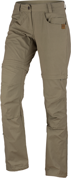 Dámské outdoorové 2v1 kalhoty NORTHFINDER Pearl šedé Velikost: L