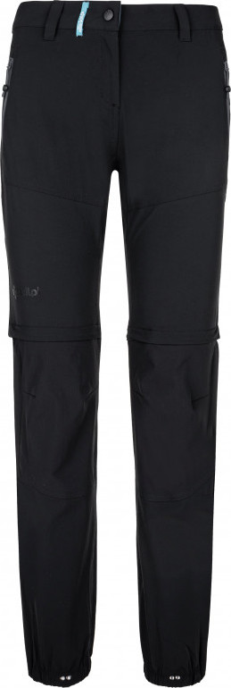 Dámské outdoorové kalhoty KILPI Hosio černé Velikost: 42 Short