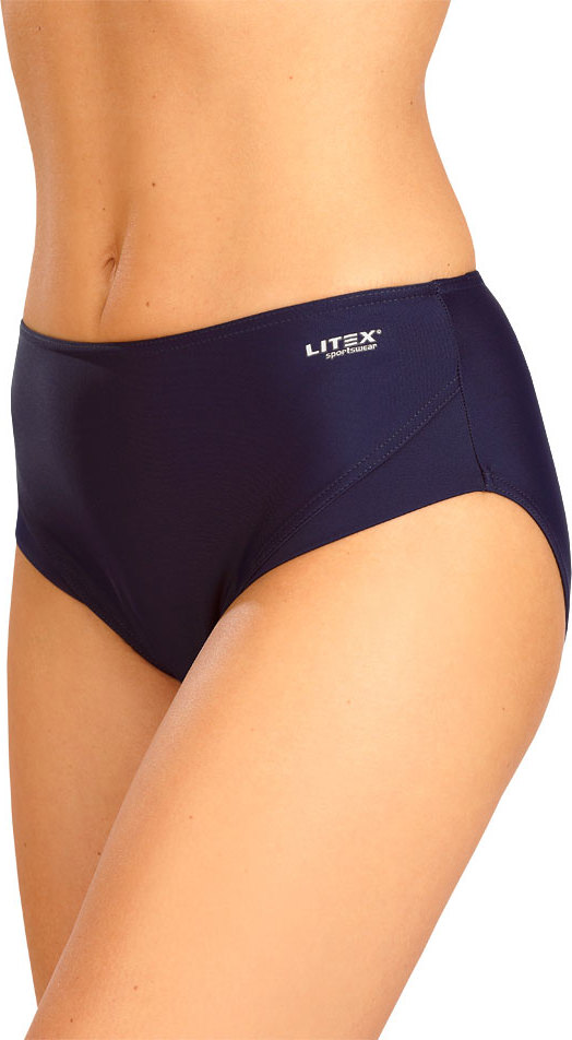 Dámské plavky kalhotky LITEX extra vysoké modré Velikost: 42