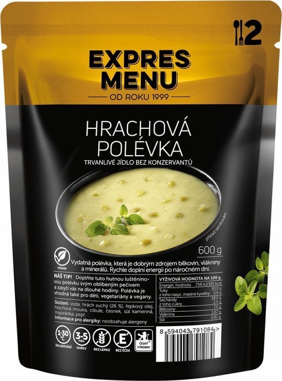 Hrachová polévka EXPRES MENU (2 porce)