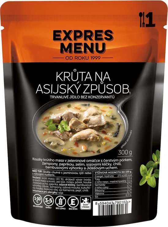 Krůta na asijský způsob EXPRES MENU (1 porce)