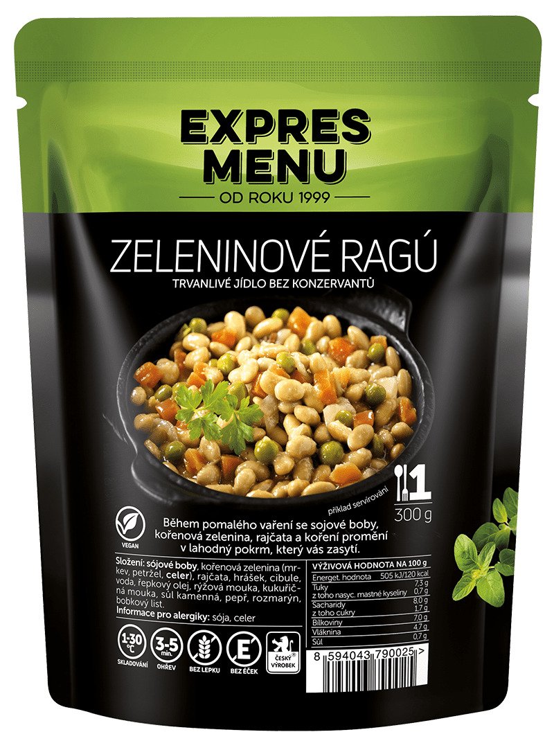 Zeleninové ragú EXPRES MENU (1 porce)