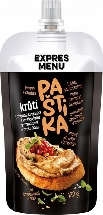 Krůtí paštika EXPRES MENU (120 g)