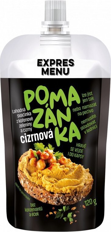 Cizrnová pomazánka EXPRES MENU (120 g)