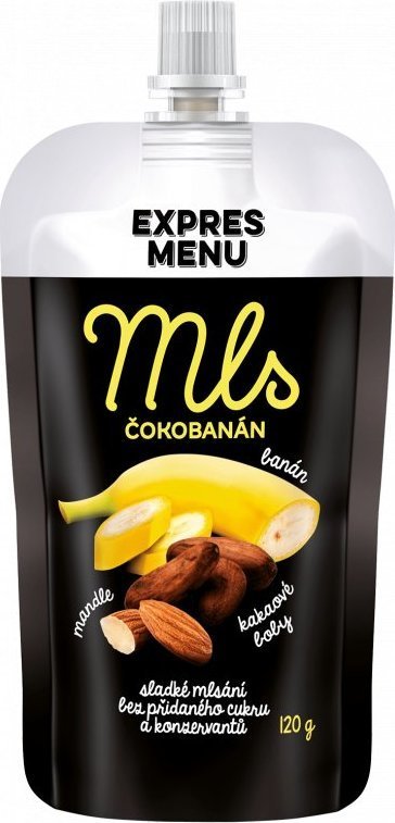 Svačinkový mls čokobanán EXPRES MENU (120 g)