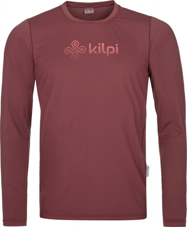 Pánské funkční tričko KILPI Spoleto-m tmavě červená Velikost: XS