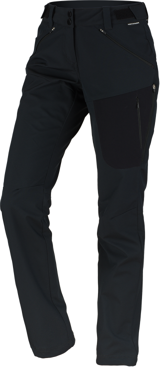 Dámské softshellové kalhoty NORTHFINDER Paige černé Velikost: XL