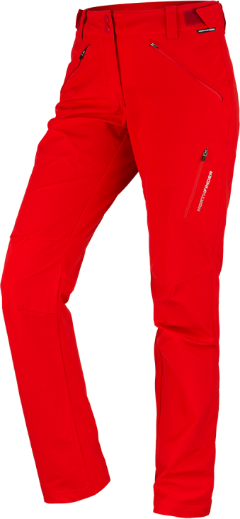Dámské outdoorové kalhoty NORTHFINDER Asia červené Velikost: L
