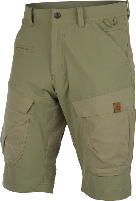 Pánské outdoorové šortky NORTHFINDER Travis hnědé Velikost: 2XL