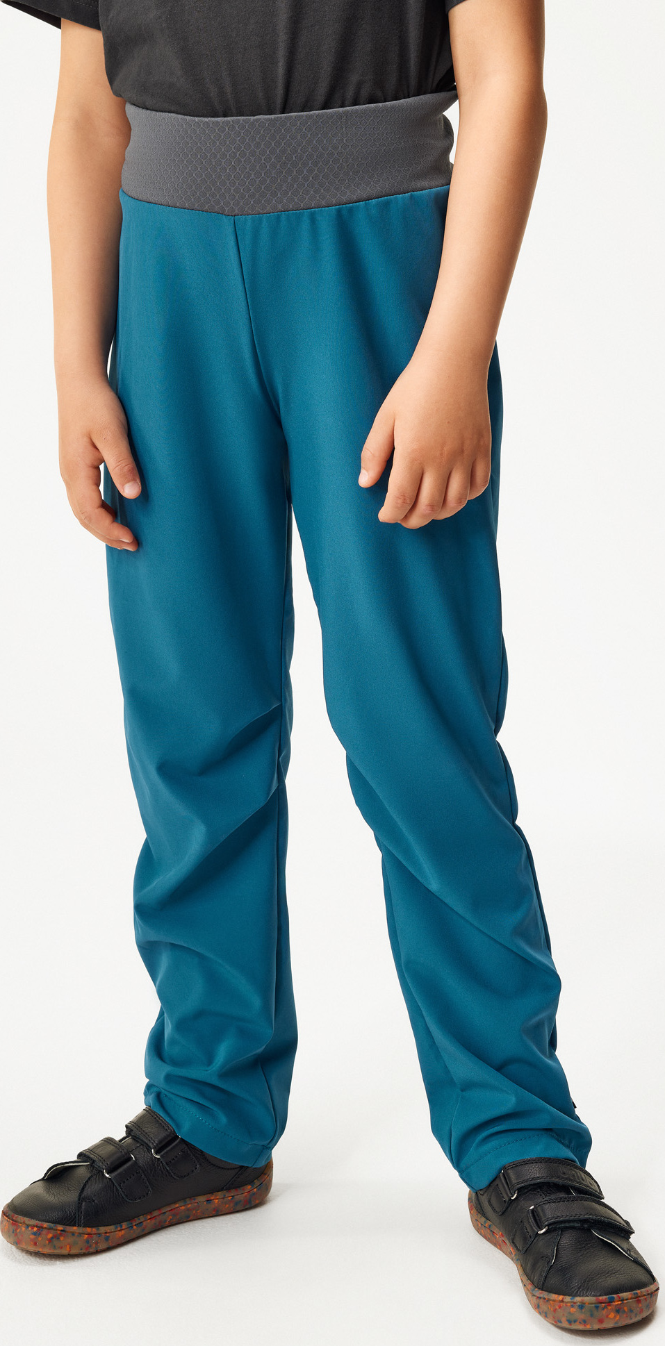 Dětské funkční kalhoty UNUO Action, Tm. Petrolejová Velikost: 134/140