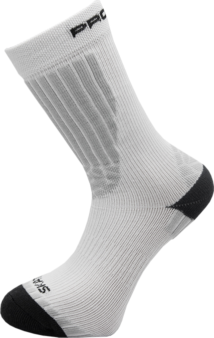 Funkční ponožky PROGRESS Inline Sox bílá/šedá Velikost: 39-42