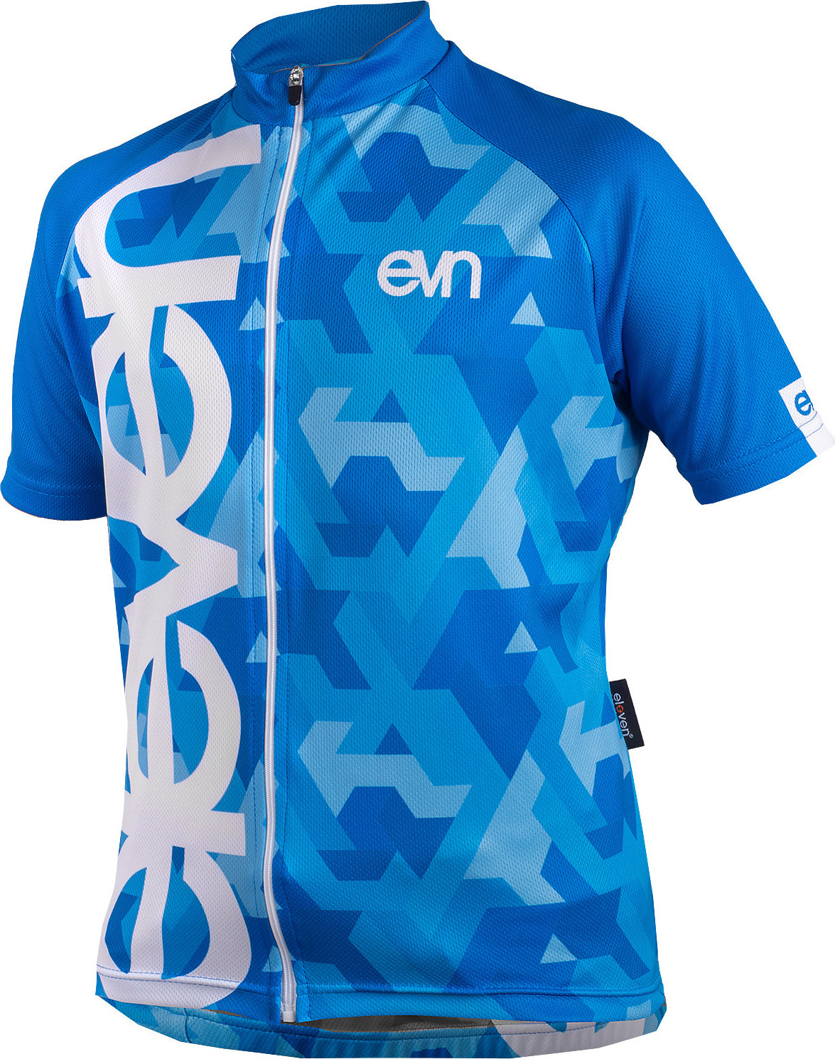 Dětský cyklistický dres ELEVEN Vertical Blue Velikost: 128-134