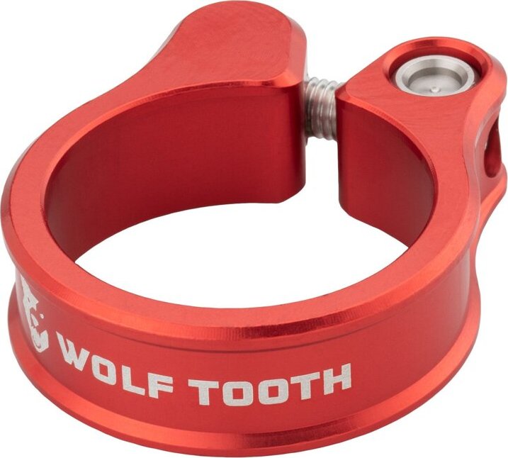 WOLF TOOTH sedlová objímka 34.9mm červená