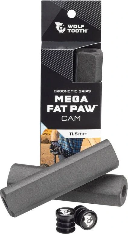 WOLF TOOTH gripy MEGA FAT PAW Cam 11.5mm černá