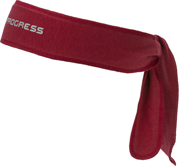 Unisex zavazovací čelenka Progress B Cel červená Velikost: UNI