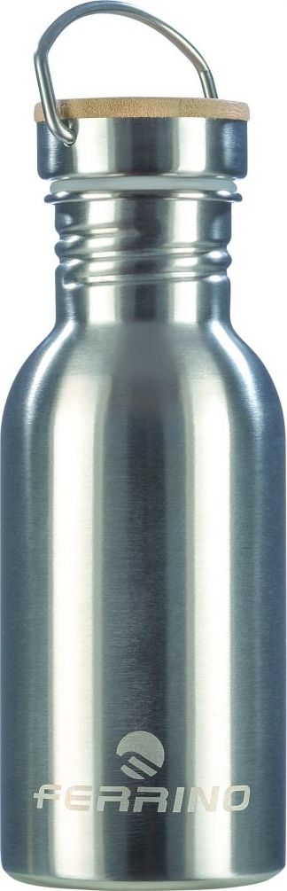 Ocelová láhev FERRINO Gliz Inox 0,5 L Barva: ocelová