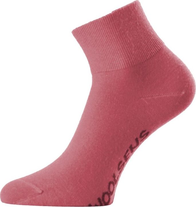 Unisex merino ponožky LASTING Fwa růžové Velikost: (42-45) L