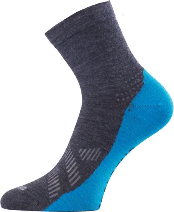 Unisex merino ponožky LASTING Fwt šedé Velikost: (42-45) L