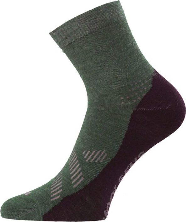 Unisex merino ponožky LASTING Fwt zelené Velikost: (38-41) M