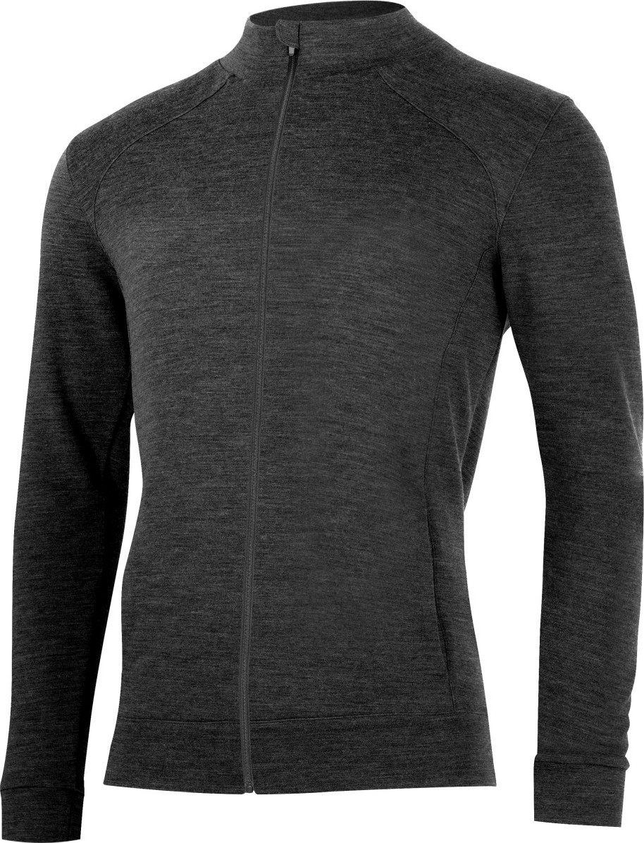 Pánská merino mikina LASTING Sarmin šedá Velikost: XL