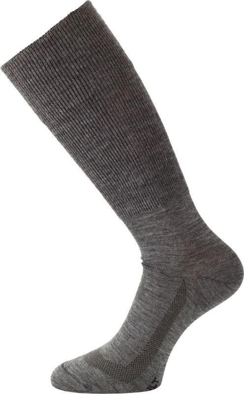 Unisex merino ponožky LASTING Wlt šedé Velikost: (38-41) M