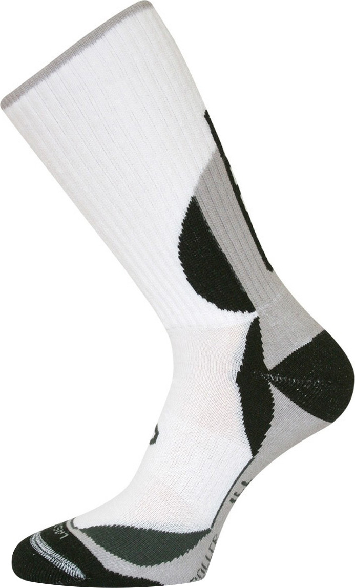 Lasting Unisex funkční ponožky LITEX Ill bílé Velikost: (34-37) S