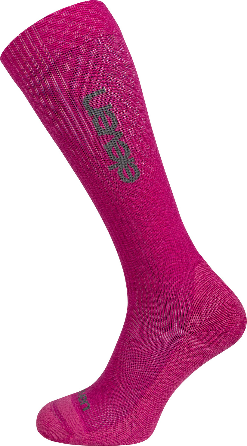 Kompresní merino podkolenky ELEVEN Fuchsia Velikost: S (36-39)