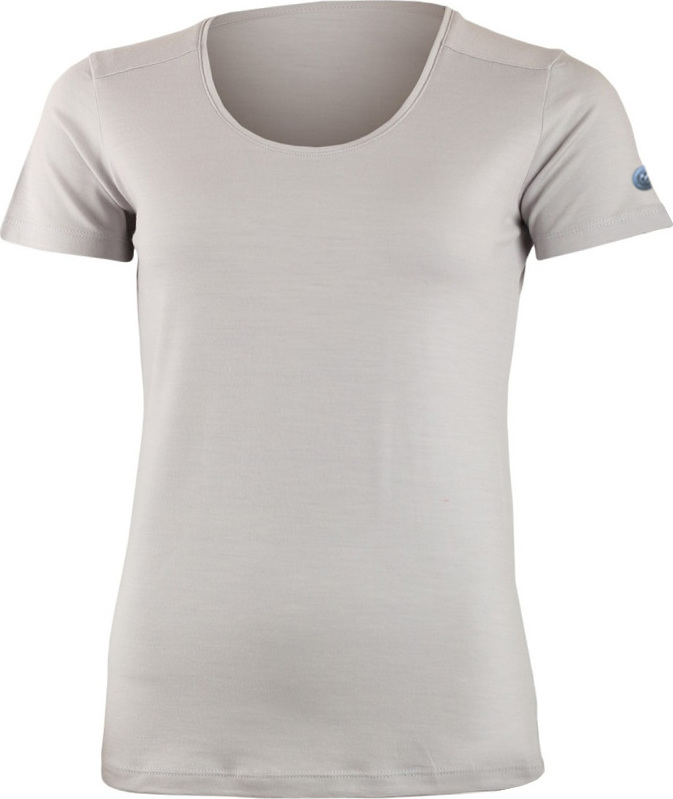 Dámské merino triko LASTING Irena šedá Velikost: M