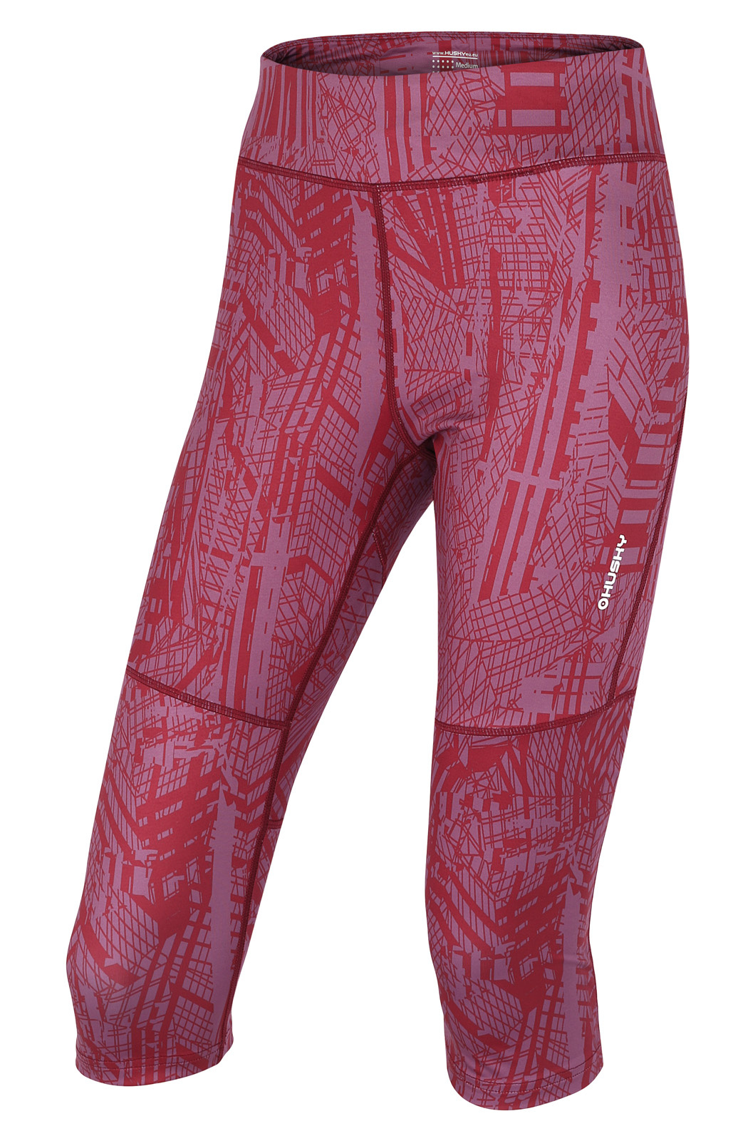 Dámské sportovní 3/4 kalhoty HUSKY Darba červené Velikost: XL