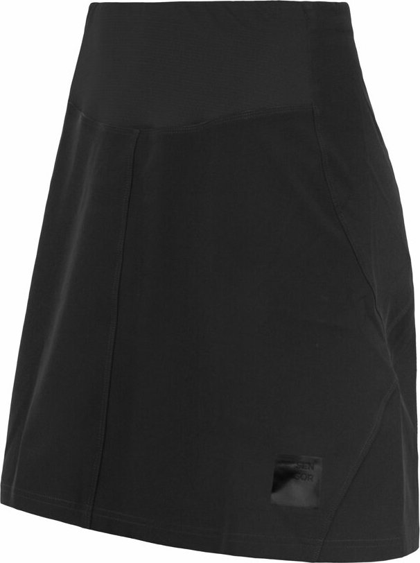 Dámská sportovní sukně SENSOR Helium Lite true black Velikost: M, Barva: černá