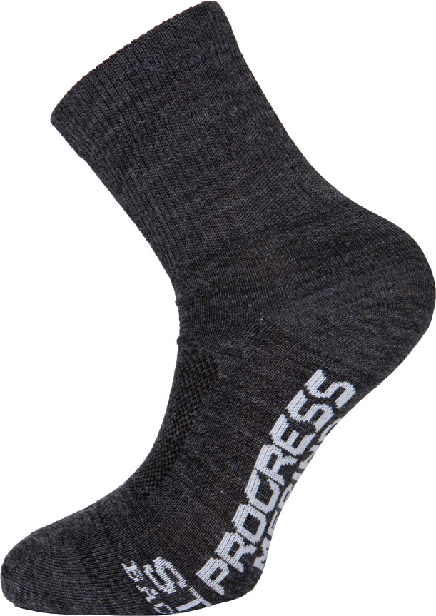 Merino ponožky PROGRESS Manager Merino Lite šedá Velikost: 35-38