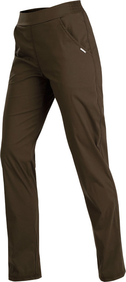 Dámské kalhoty LITEX dlouhé khaki Velikost: S, Barva: hnědá