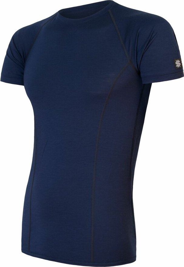 Pánské termo triko SENSOR Merino Active deep blue Barva: Modrá, Velikost: L