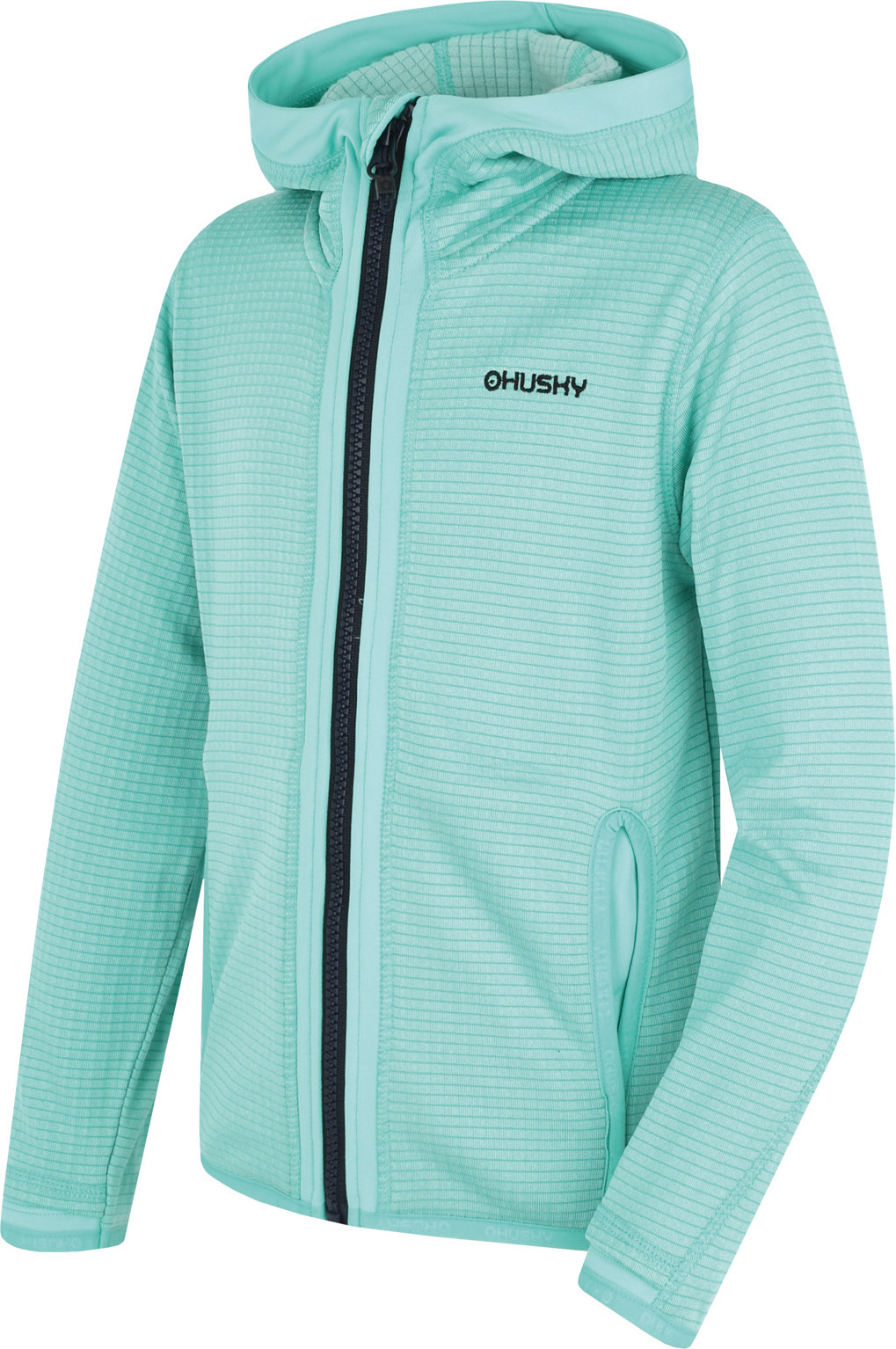 Dětská mikina HUSKY Artic Zip K turquoise Velikost: 134-140