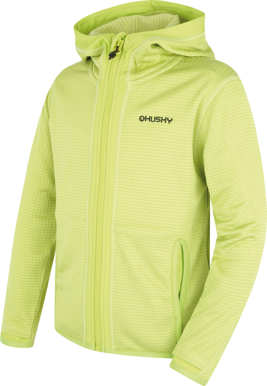 Dětská mikina HUSKY Artic Zip K bright green Velikost: 134-140