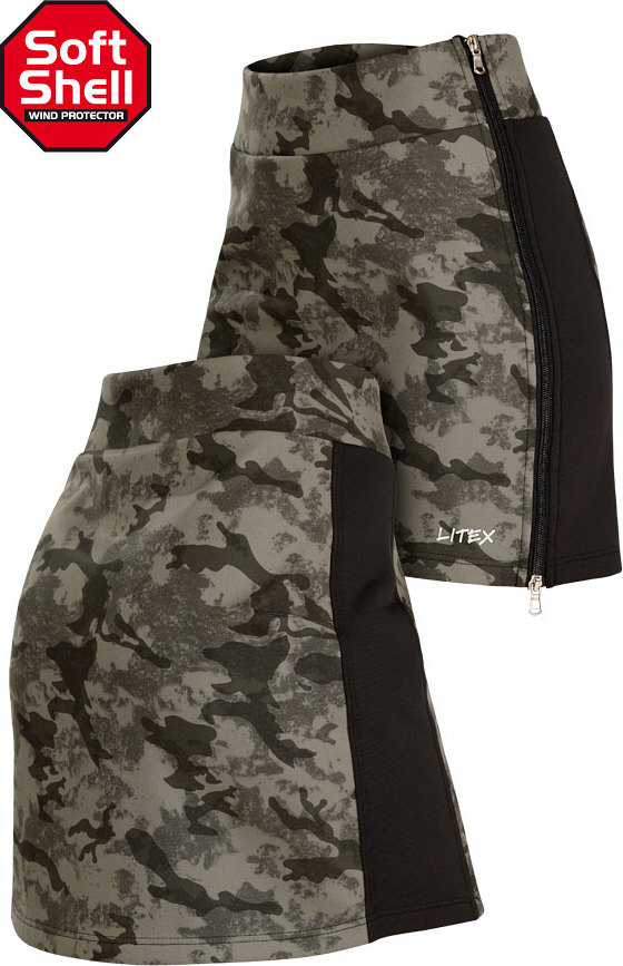 Dámská softshellová sukně LITEX šedá Velikost: M