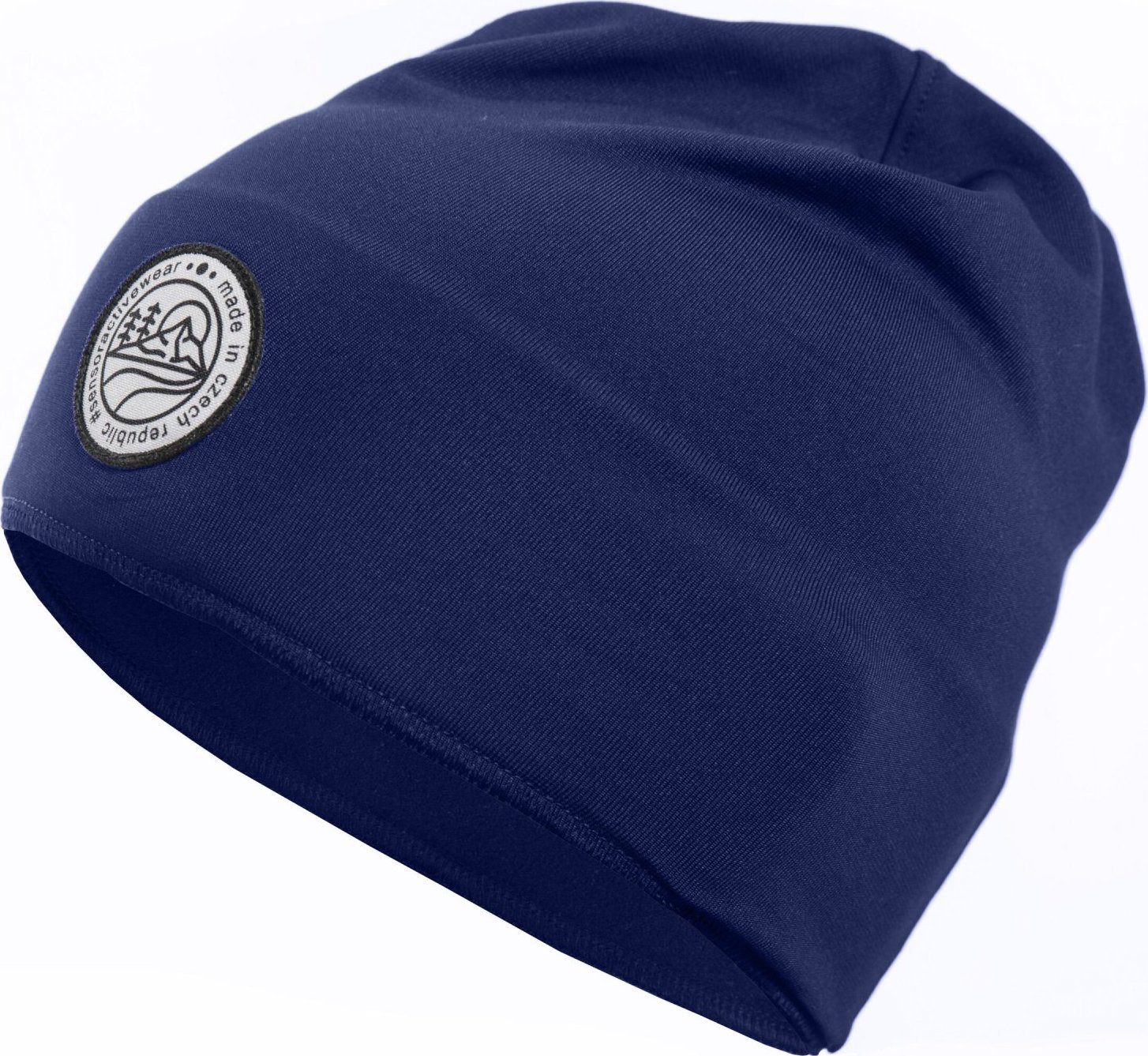 Dětská čepice SENSOR Coolmax Thermo deep blue Barva: Modrá, Velikost: M