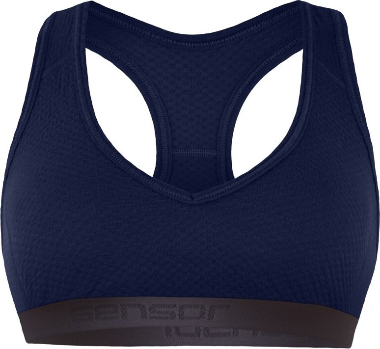 Dámské termo podprsenka SENSOR Merino DF deep blue Barva: Modrá, Velikost: L