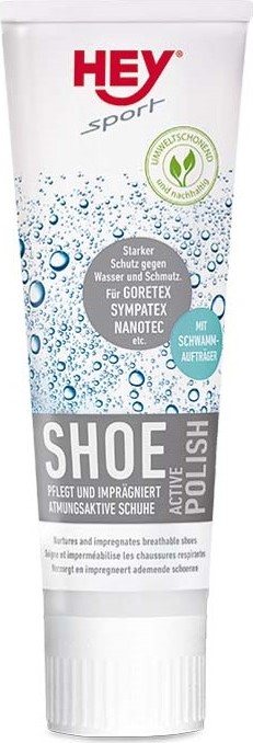 Bezbarvý ošetřující a impregnační prostředek na boty HEY Shoe Active Polish 75 ml Velikost: 75ml