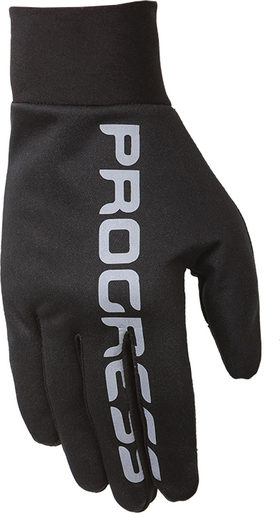 Běžecké rukavice PROGRESS Run Gloves černá Velikost: XXL