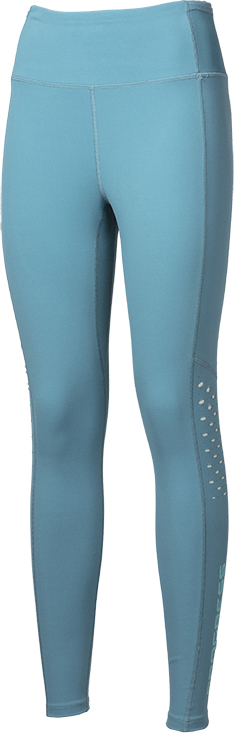 Dámské sportovní legíny PROGRESS Forza modrozelená Velikost: M