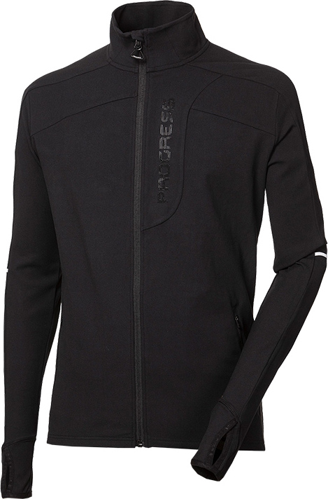 Pánská sportovní mikina PROGRESS Foraker černá Velikost: M